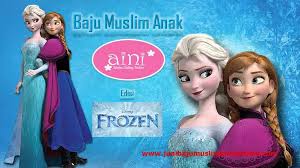 Busana muslim anak perempuan modern terbaru 2020. Baju Muslim Anak Frozen Baju Gamis Anak Frozen Baju Aini Princess Disney Youtube