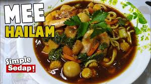 Selalunya kita jumpa mee hailam ni pun dekat foodcourt atau restoran tertentu saja. Mee Hailam Sayur Meriah Wajib Try Youtube