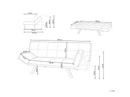 Poltronesof� propone alla propria clientela una vasta gamma di divani letto, fra i quali centora, divano letto dalle forme essenziali ma estremamente confortevole. Divano Letto In Similpelle Nero Bristol Beliani It