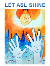 Deaf Applause Hands Wave By Ellen Mansfield Deaf Art Deaf Culture Science Education