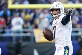 Which brand is this brett favre rc? Nfl Los Angeles Chargers Qb Philip Rivers Having Fun In Playoffs