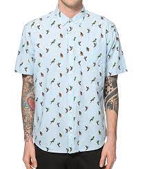 Artistry In Motion Parrots Button Up Shirt