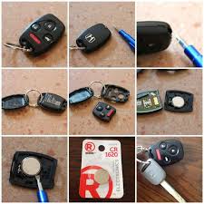 In some cars, instead of using the remote, you can insert your key in the door lock and turn it clockwise, release, then turn it clockwise again and hold. How To Change The Battery On Car Remote Key Car Door Opener Car Battery Car Hacks