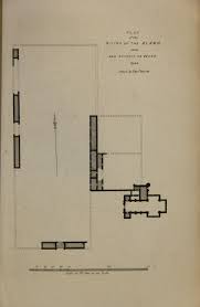 1846 Edward Everett Plan Of The Ruins Of The Alamo Alamo San Antonio Mexican American War Alamo
