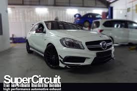 Amg independently hires engineers and contracts with manufacturers to. Supercircuit Exhaust Pro Shop Mercedes Amg A 45 Downpipe