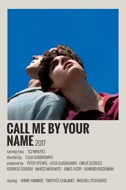 Call Me By Your Name Original Movie Poster Show Polaroid Poster In 2020 Film Posters Minimalist Movie Posters Vintage Iconic Movie Posters