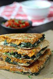Cooking With Sienna Sweet Potato And Kale Quesadillas Cooking Recipes Food Recipes