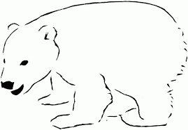 Printable Free Printable Polar Bear Coloring Pages For Kids For Toddlers With Images Polar Bear Coloring Page Bear Coloring Pages Polar Bear Color