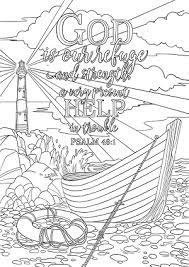 Parallel verse verse themes cross references tsk images. Psalm 46 1 Coloring Page Spiritual Drawing 6 Of 10
