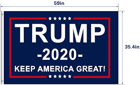 Make your zoom meetings even more fun! Amazon Com Donald Trump For President 2020 Keep America Great Flag Banner Go Trump 2020 Flag 3x5 Feet With Brass Grommets Garden Outdoor