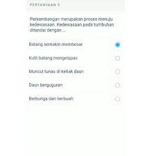 Perkembangan Merupakan Proses Menuju Kedewasaan Kedewasaan Pada Tumbuhan Ditandai Dengan Brainly Co Id