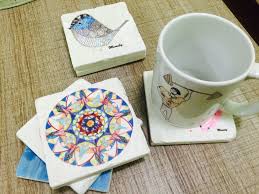 Mandala A02 Mermer Bardak Altligi 248934 Zet Com Mandala Bardak Altligi Bardak