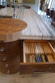 Antique butcher block tables have a rich patina and wear marks that makes them attractive for your kitchen. Round Butcher Block Houzz