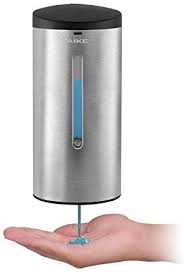 Check spelling or type a new query. Aike Ak1205 Wall Mounted Commercial Automatic Liquid Soap Dispenser Brushed Stainless Steel Large Capacity 24oz 700ml Buy Online At Best Price In Uae Amazon Ae