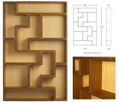 Tetris Bookshelves Design Home Diy Furniture Design