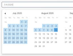 Tiny Customizable Date Range Picker Tinypicker Css Script