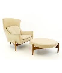 4.3 out of 5 stars. Jens Risom Big Chair And Ottoman Ultra Rare Mid Century Modern