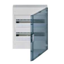 Coffret Apparent 36 Modules 2x18 Porte Transparente New Vega Vb218r Hager