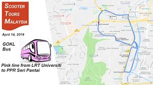 Check this link to know about red, green, purple and blue line routes of. Gokl Pink Line Lrt University To Ppr Seri Pantai 2 5k Youtube