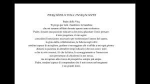 Una Preghiera Bellissima Preghiera Dell Insegnante Preghiera Educazione