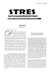 Semakan slip keputusan peperiksaan pelajar. Pdf Stres Dan Pencapaian Akademik Pelajar