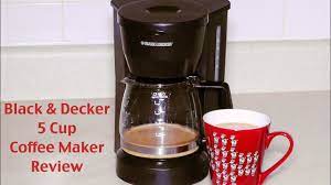 How to make coffee without a coffee machine? Black And Decker Coffee Maker Review Dcm600w 5 Cup Drip Coffeemaker Youtube