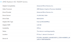 Dell inspiron 15 3000 series laptop, 15.6 touchscreen, intel core i3, 4gb memory. Solved Amd Radeon Hd 7600m Series Looking For Drivers Upd Amd Community