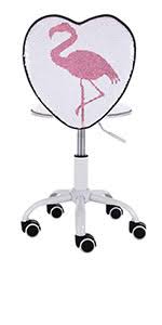 49 results for kids swivel desk chair. Adjustable Swivel Chirldren Chair Flamingo Thick Padded Student Computer Desk Chair Small Kids Rolling Chair For Girls And Boys White