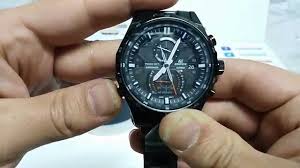 Casio Edifice Eqw A1200dc 1 Erkek Kol Saati Ayarlama Ve Incelemesi Youtube
