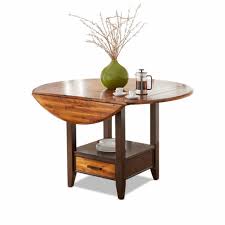 The lugano counter height dining table with storage upgrades your dining decor. Ab4242 Abaco Counter Height Drop Leaf Table From The Steve Silver Company