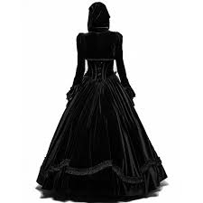 Maybe you would like to learn more about one of these? Gothic Hochzeitskleid Aus Samt Mit Spitze Voodoomaniacs