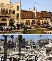 20 Photos Describe The Syria Before And After Damascus Syria Aleppo Before And After