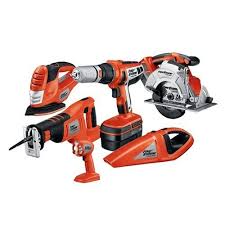 Black And Decker Firestorm Drill Black And Decker 18v Cordless Sander Black Decker Firestorm 18v 6 Tool Cordless Combo Kit At Buywebmarket Combo Kit Black Decker Tools