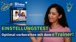 Ausbildung zum sozialversicherungsfachangestellten (m/w/d) bei der aok. Etrainer Der Online Testtrainer Fur Den Eignungstest Einstellungstest Etrainer