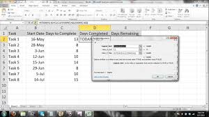 microsoft excel gantt chart tutorial excel 2010 part 1 automated progress gantt chart tutorial