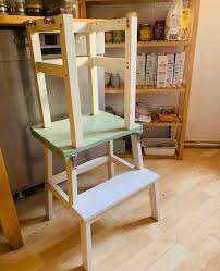 Lernturm Und Kindertisch In Einem Ein Ikea Hack Planningmathilda Lernturm Kindertisch Esszimmerstuhle Leder