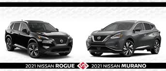 We definitely appreciate the power of the v6 in the 2021 nissan murano, but as with the rogue. Nissan Rogue Vs Murano Features Specs Compared
