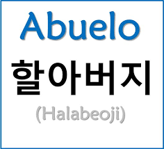 Abuelo Frases Coreanas Palabras Coreanas Aprender Coreano