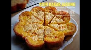 Best uols dpt mkn jagung kukus time kenduri. Kuih Bakar Jagung Sukatan Cawan Corn Custard Cake Youtube