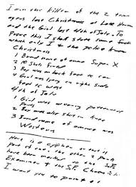 The zodiac killer famously taunted the police and the public by sending letters to newspapers with incredibly accurate and gruesome details, demanding that they publish his letters on the front. File Zodiac Killer Letter Vallejo Times Herald July 31st 1969 Pdf Wikipedia
