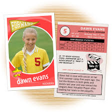 Whether you play in high school, junior college, an amateur league, or are making a card for your child, we've got the perfect soccer card waiting just for you. Make Your Own Soccer Card