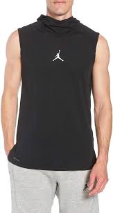 Nike Jordan 23 Alpha Dry Sleeveless Hoodie Sleeveless Hoodie Nike Jordan Mens Tops