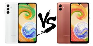 Samsung Galaxy A04 Vs. Galaxy A04s ...