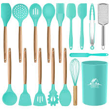 Kitchen tools and cooking utensils are made from different materials like plastic, wood, stainless steel, aluminum, and others. The 14 Best Utensil Sets For Cooking Baking In 2021 According To Reviews Food Wine