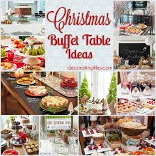 10 Christmas Buffet Table Decorating Ideas Christmas Dinner Buffet Christmas Buffet Christmas Buffet Table