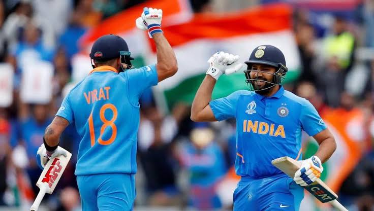 Image result for virat rohit"