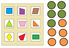 Deixa a parte escrita para baixo. Ensino Com Informatica Profa Raquel Formas Geometricas Planas 17 E 18 10
