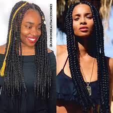Ciara Inspired Braids With London S Beautii Accessories Hair Accessories Yarn Wraps Londonsbeautiiaccessories Www London Hair Hacks Hair Skin 70s Hair