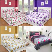 Check spelling or type a new query. Bsb Home Microfibre Glace Cotton 120 Tc Bedsheet Queen Multicolour Buy Online In Andorra At Andorra Desertcart Com Productid 164616625
