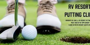 Putting Clinic at the RV Resort